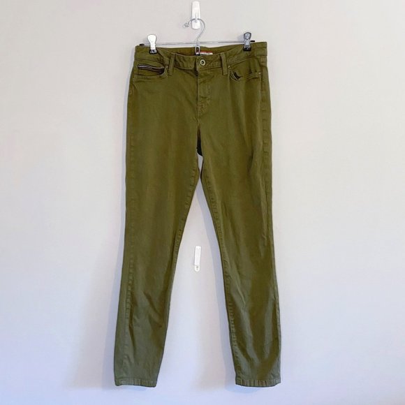 🌿 Tommy Hilfiger | Olive High Rise Jeans - Picture 1 of 1